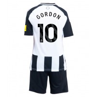 Echipament fotbal Newcastle United Anthony Gordon #10 Tricou Acasa 2024-25 pentru copii maneca scurta (+ Pantaloni scurti)